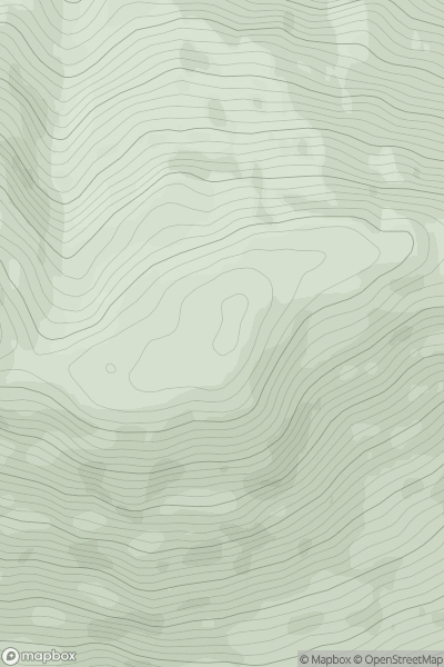 Thumbnail image for Meall an Spardain [Knoydart to Glen Kingie] showing contour plot for surrounding peak